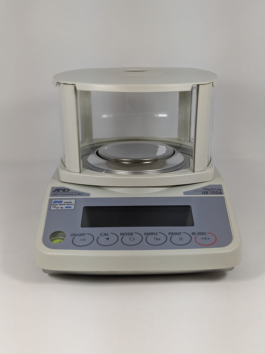 A&D HR-100A 102g x 0.0001g Analytical Balance